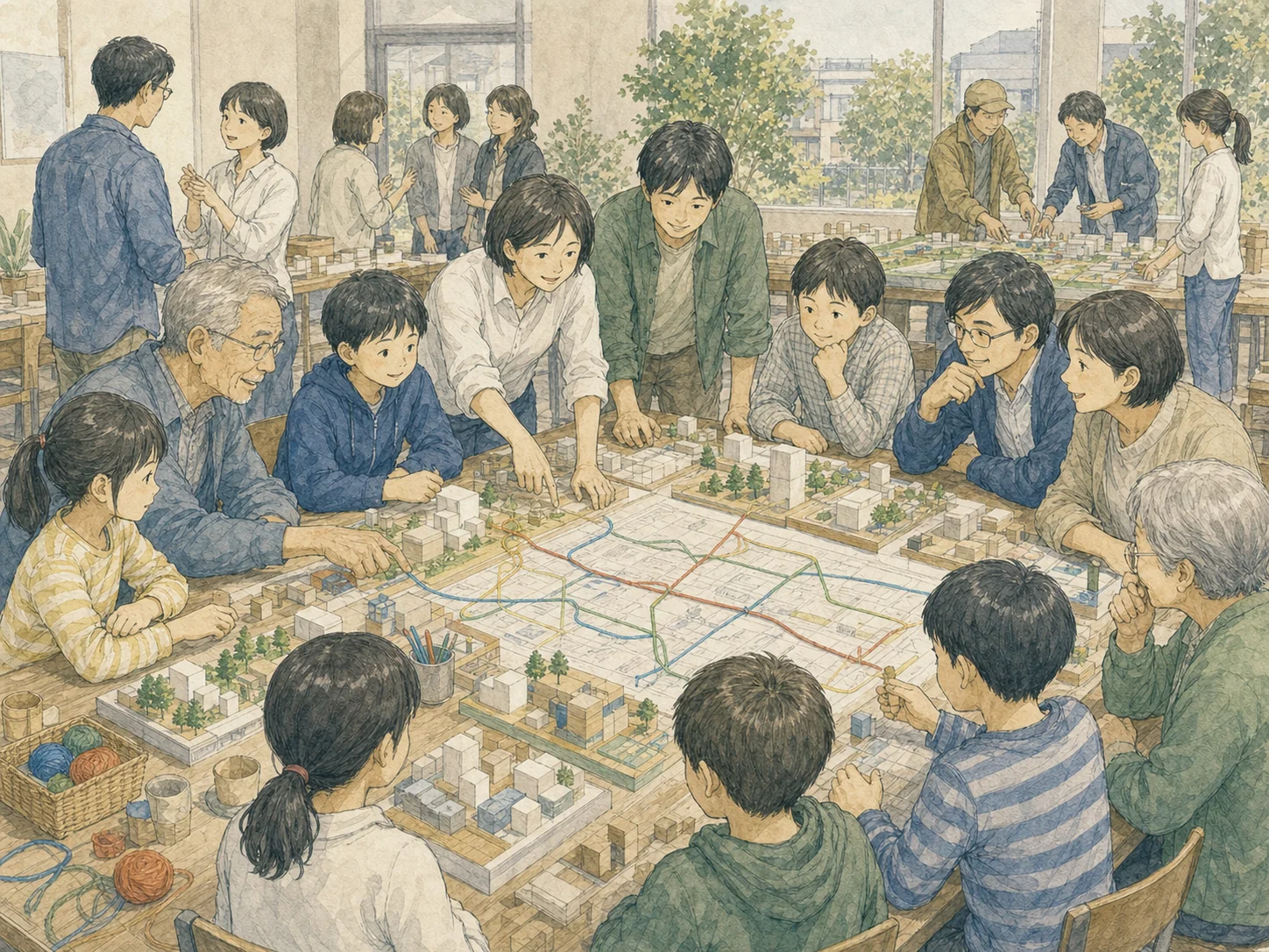 図2：地域説明を対話の階段として整理