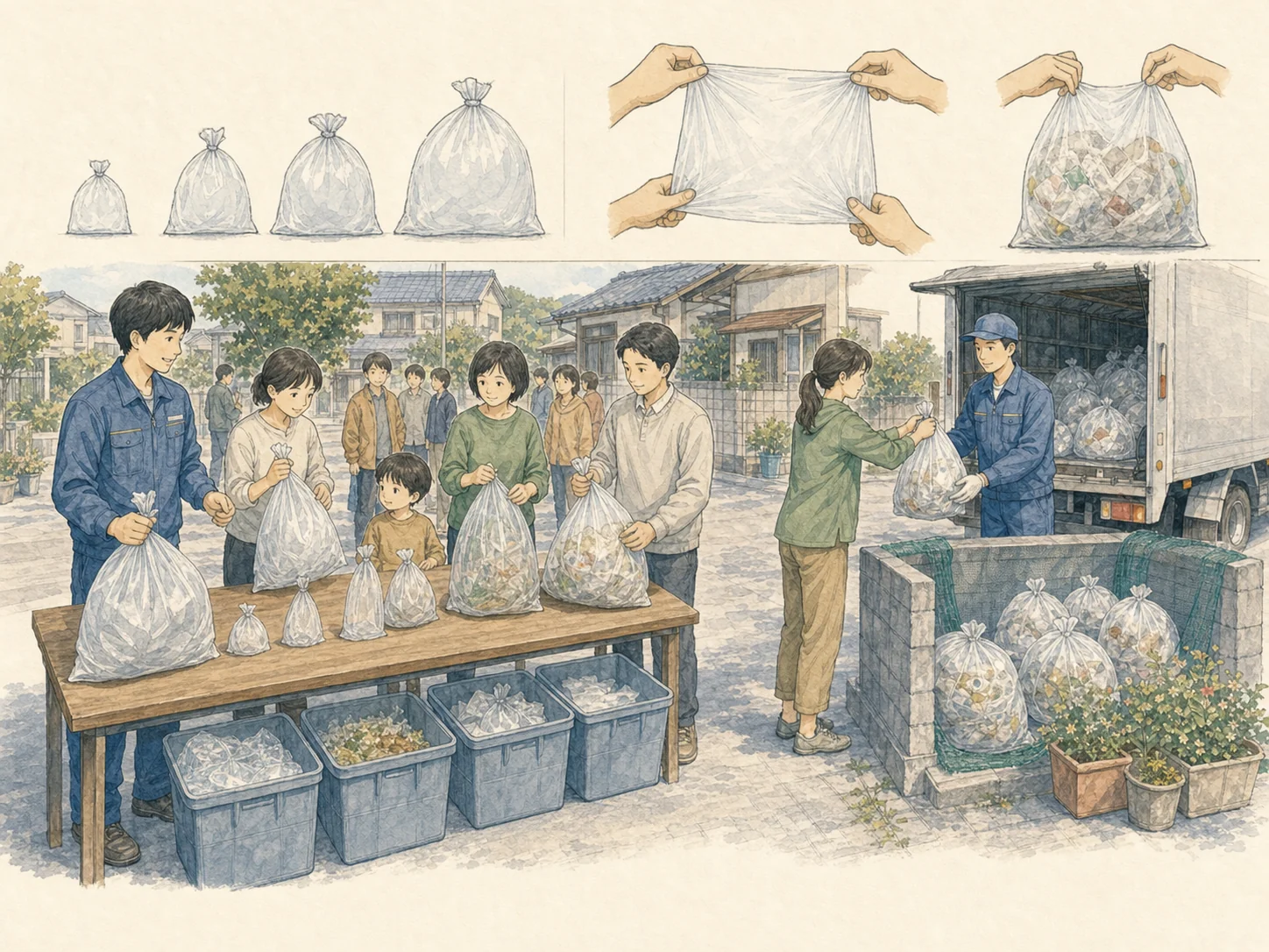 図2：指定ごみ袋で守りたい機能