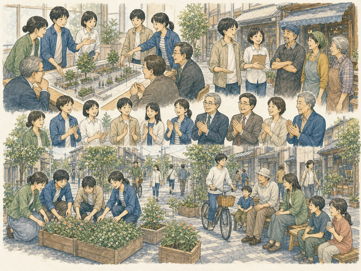 図2：20人の声を補う参加設計