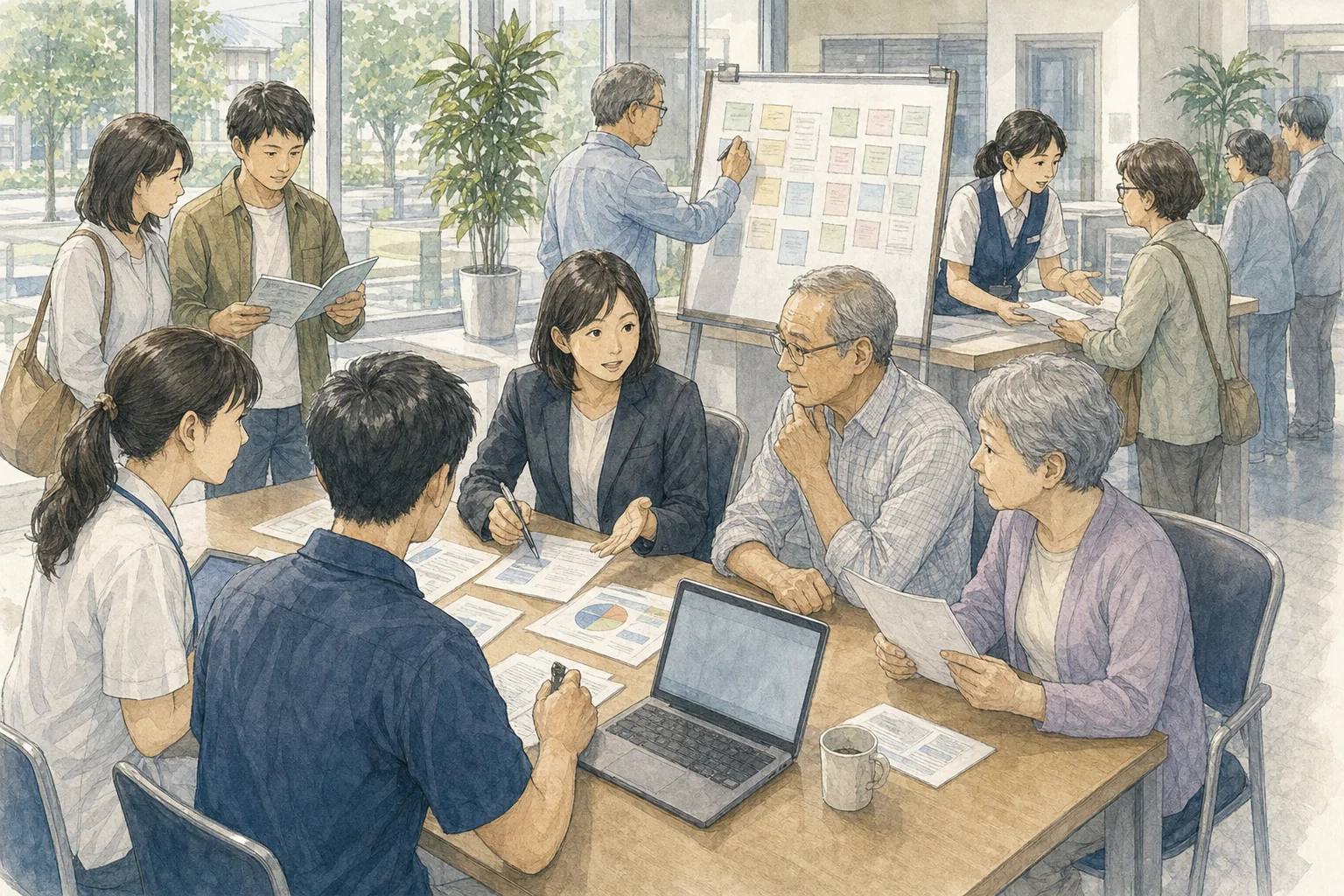 保険証の今の早見表。紙の健康保険証は2024年12月に新規発行が終了。マイナ保険証は利用登録が必要でカードで受診する。資格確認書は登録していない人に申請不要で自動送付され毎年7月31日が期限、窓口に提示すれば受診できる。資格情報のお知らせは登録者に届く通知で受診はマイナ保険証で行う。