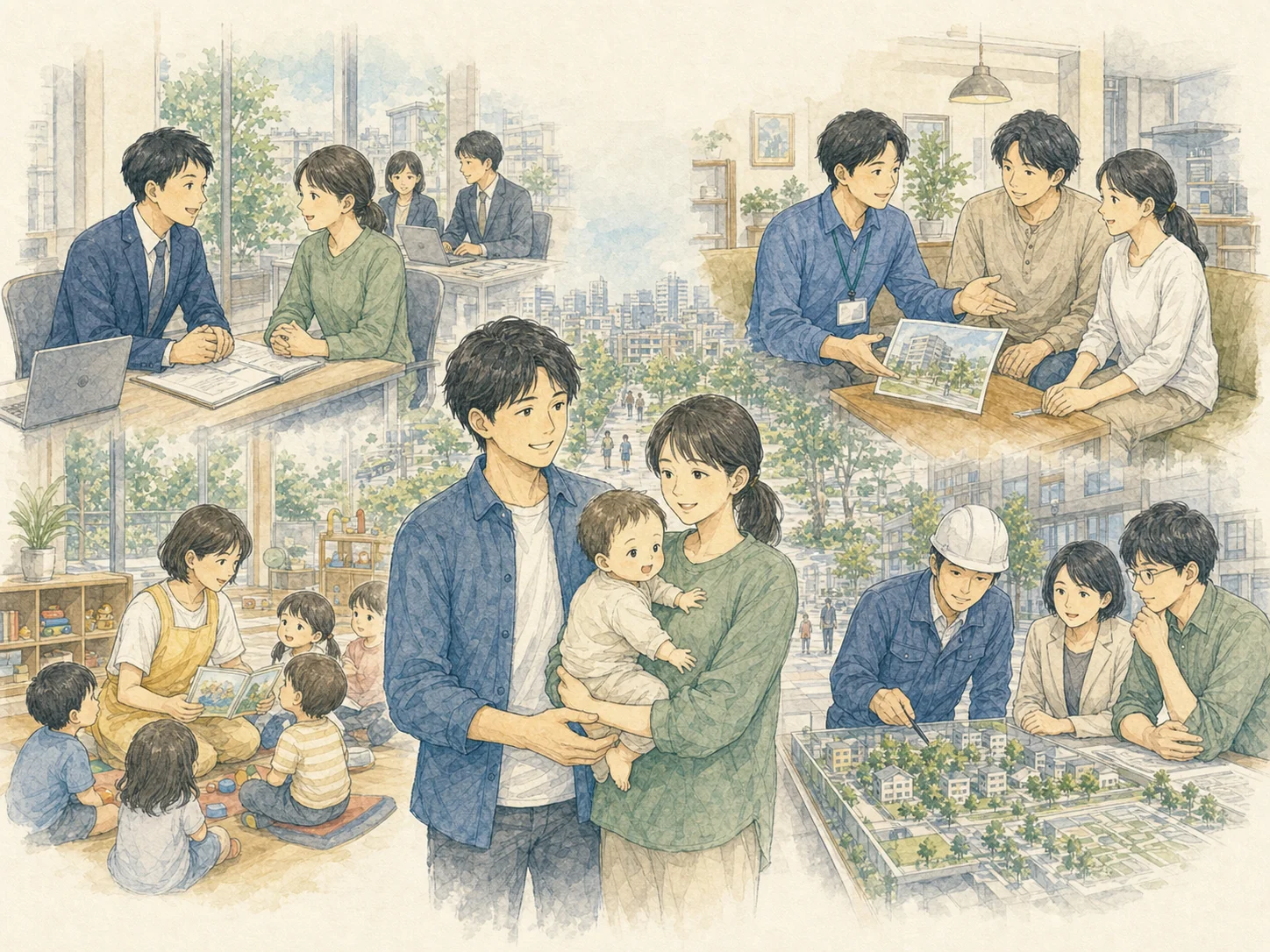 少子化の本質。子供が増えにくい直接の理由は、未婚化・晩婚化と、夫婦の子供の数の減少。その背景に、若者の経済的な不安（雇用・所得）、結婚や子育ての費用の重さ、仕事と家庭の両立の難しさ、出会いの機会の減少がある。子供を増やすには、若い人が経済的な安心と将来の見通しを持って、結婚・出産を選べる土台づくりが必要。