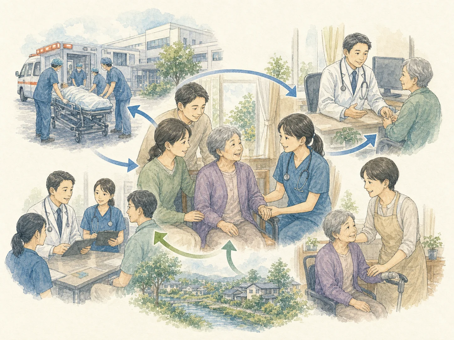 磐田市立総合病院に注文したい三つの点。一つ目は赤字の中身を開くこと。21億円をひとまとめにせず、人を増やしたぶん、光熱水費や医療材料の高騰、診療収入に分けて示す。二つ目は医師128名と働き方改革。4年で126名から128名と減ってはいないが、時間外労働の上限が入った今、同じ人数で同じ救急は回らない。三つ目は中東遠の役割分担を先に説明すること。47万人をどの病院がどの機能で支えるのか、決まってから聞かされるのでは納得のしようがない。あわせて市民の側の宿題として、かかりつけ医を持ち、迷ったときに相談できる先を平時のうちに用意しておくこと。