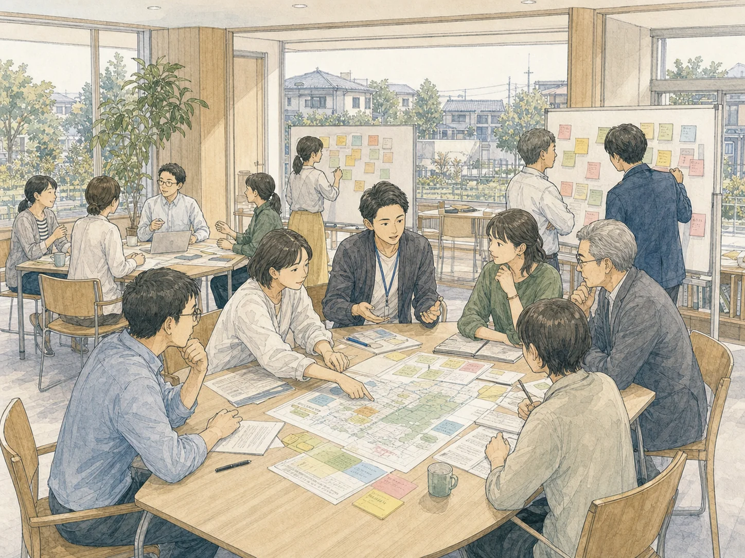 磐田南で失ったものと得たもの、そして選び直すならどうするかを整理した図。失ったものは、追いつく勉強に追われて自分の得意とやりたいことを考える余白、順位と自分の価値を切り離す視点、いちばん自信を育てるべき時期の自己肯定感。得たものは、いまも続く仲間、上には上がいると知った謙虚さ、追いつく勉強で身についた粘り。結論として、後悔はしていないが、唯一の正解だったとは思わない。選び直すなら、学校の名前ではなく、自分という魚に合う池を選ぶ。