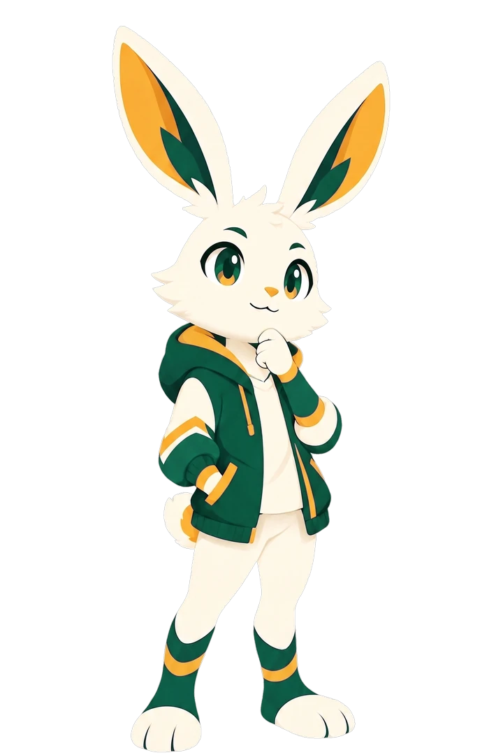 INFAERの緑色のキャラクター